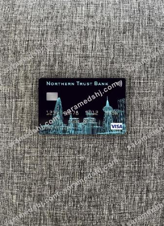 USA Northern Trust Bank visa card photolook front